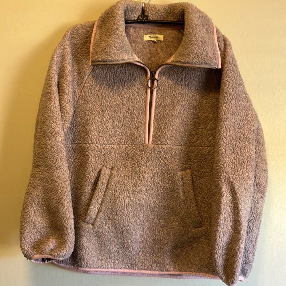 Madewell Polartec® Fleece Half-Zip Jacket